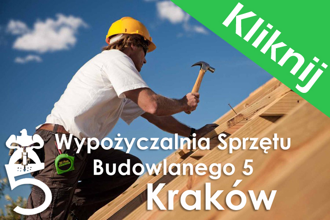Wypożyczalnia sprzętu budowlanego Kraków